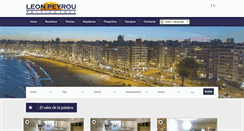 Desktop Screenshot of inmobiliariapeyrou.com